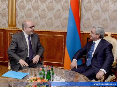 ՏԵՍԱԿՑՈՒԹԻՒՆ ՆԱԽԱԳԱՀ ՍԵՐԺ ՍԱՐԳՍԵԱՆԻ ՀԵՏ
