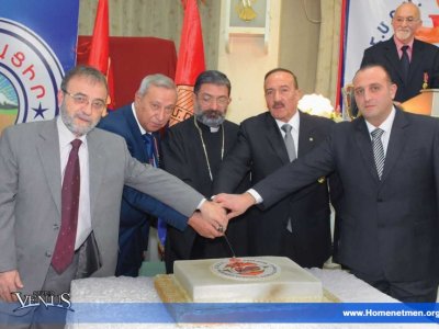 ՀԱԼԷՊԻ ՄԷՋ ՄԵԿՆԱՐԿԸ ԿԱՏԱՐՈՒԵՑԱՒ Հ.Մ.Ը.Մ.Ի 100-ԱՄԵԱԿԻ ՁԵՌՆԱՐԿՆԵՐՈՒՆ