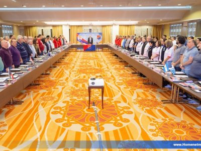 Հ.Մ.Ը.Մ.Ի 12-ՐԴ ՊԱՏԳԱՄԱՒՈՐԱԿԱՆ  ԸՆԴՀԱՆՈՒՐ ԺՈՂՈՎԸ ՈՒՂԻ ԿԸ ՀԱՐԹԷ ՄԻՈՒԹԵԱՆ  ԵՐԿՐՈՐԴ ՀԱՐԻՒՐԱՄԵԱԿԻ ԱՇԽԱՏԱՆՔՆԵՐՈՒՆ