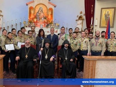ԿՐՕՆԱԿԱՆ ԴԱՍՏԻԱՐԱԿՈՒԹԻՒՆ ԵՒ «Ս. ՂԵՒՈՆԴ ԵՐԷՑ»  ՇՔԱՆՇԱՆ՝ Հ.Մ.Ը.Մ.Ի ԳԱՆԱՏԱՅԻ ՍԿԱՈՒՏՆԵՐՈՒՆ