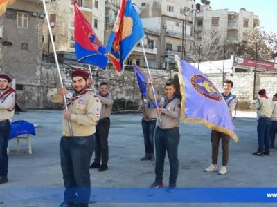 «ՀԱՅ ՍԿԱՈՒՏԻ ՕՐ»Ը ՀԱԼԷՊԻ,  ԳԱՄԻՇԼԻԻ ԵՒ ՔԵՍԱՊԻ ՄԷՋ