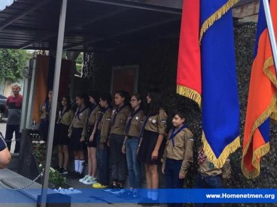 Participation in the Opening Ceremony of the Fountain Named After  Yeghpayr Haig Teriglian