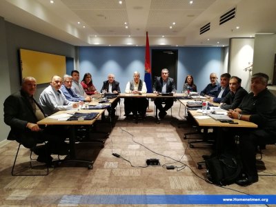 The Visit of the ARF Bureau Representative to the Homenetmen Central Committee plenary sessions in Yerevan