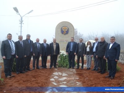 The Opening  Ceremony of the Monument &ldquo;Anmah Khizakhneri&rdquo; at Puragan Camp