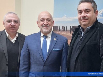 Meeting with Yeghpayr Berge Apkarian: Head of Medical Mission in Fresno