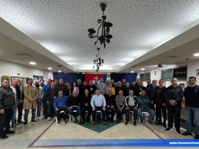 Participation in Homenetmen Haifa General Assembly of Megousi