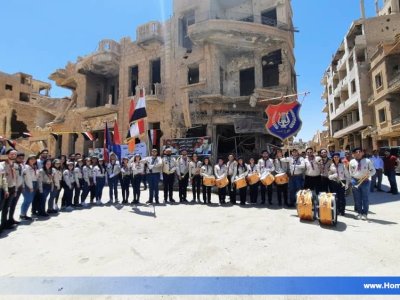 Participation of Homenetmen in the Pilgrimage to the National Sanctuary Deir Zor