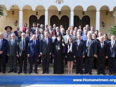 ՄԻՋ-ԴԻՒԱՆԱԿԱՆ 10-ՐԴ ԽՈՐՀՐԴԱԺՈՂՈՎԻ ԱՒԱՐՏԻՆ՝ ՀՈԳԵՀԱՆԳԻՍՏ ՅԱՒԷՏ ԲԱԺՆՈՒԱԾ Հ.Մ.Ը.Մ.ԱԿԱՆՆԵՐՈՒ ՅԻՇԱՏԱԿԻՆ, ՀԱՆԴԻՊՈՒՄ ՄԵԾԻ ՏԱՆՆ ԿԻԼԻԿԻՈՅ ԱՐԱՄ Ա. ՎԵՀԱՓԱՌԻՆ ՀԵՏ, ՅԱՐԳԱՆՔԻ ՏՈՒՐՔ՝ ԾԱՂԿԵՊՍԱԿՆԵՐՈՒ ԶԵՏԵՂՈՒՄՈՎ