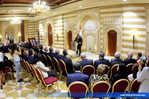 Հ.Մ.Ը.Մ.Ի ԿԵԴՐՈՆԱԿԱՆ ՎԱՐՉՈՒԹԻՒՆԸ ՄԻՈՒԹԵԱՆ ԱՐՏԱԿԱՐԳ ՊԱՏՈՒԱՆՇԱՆՈՎ ՊԱՐԳԵՒԱՏՐԵՑ ԼԻԲԱՆԱՆԻ ՎԱՐՉԱՊԵՏ ՍԱԱՏ ՀԱՐԻՐԻՆ — 12
