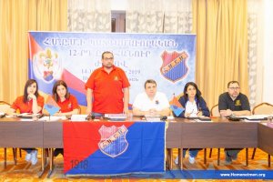 Հ.Մ.Ը.Մ.Ի 12-ՐԴ ՊԱՏԳԱՄԱՒՈՐԱԿԱՆ  ԸՆԴՀԱՆՈՒՐ ԺՈՂՈՎԸ ՈՒՂԻ ԿԸ ՀԱՐԹԷ ՄԻՈՒԹԵԱՆ  ԵՐԿՐՈՐԴ ՀԱՐԻՒՐԱՄԵԱԿԻ ԱՇԽԱՏԱՆՔՆԵՐՈՒՆ — 8