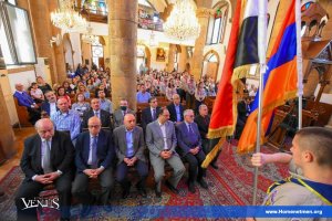 Հ.Մ.Ը.Մ.Ի ՄԱՍՆԱԿՑՈՒԹԻՒՆԸ ՄԱՅԻՍ 28-Ի ԵԿԵՂԵՑԱԿԱՆ ԱՐԱՐՈՂՈՒԹԻՒՆՆԵՐՈՒՆ ՀԱԼԷՊԻ, ԳԱՄԻՇԼԻԻ ԵՒ ԼԱԹԱՔԻՈՅ ՄԷՋ — 15