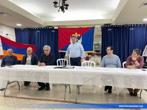 Participation in Homenetmen Haifa General Assembly of Megousi — 2