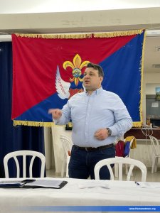 Participation in Homenetmen Haifa General Assembly of Megousi — 4