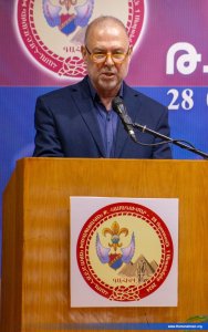 ՀԱՄԱ-ՀՄԸՄ-ԱԿԱՆ ԽՄԲԱՊԵՏԱԿԱՆ Թ. ՀԱՄԱԳՈՒՄԱՐԻՆ ՄԵԿՆԱՐԿԸ ՅԱՋՈՂՈՒԹԵԱՄԲ ՏՐՈՒԵՑԱՒ ԳԱՀԻՐԷԻ ՄԷՋ — 4